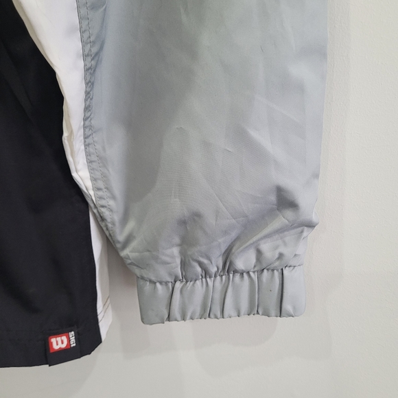 Wilson full zipper windbreaker jacket - Men's size Medium - Picture 5 of 8
